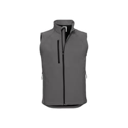 Russell Mens Softshell Gilet - S, Titanium