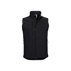 Russell Mens Softshell Gilet - XS, Black