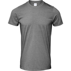 Gildan Unisex Adult Ringspun Cotton Soft Touch T-Shirt - M, Graphite Heather