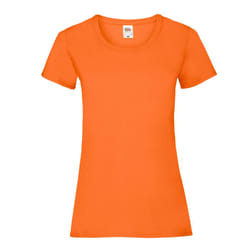 Fruit of the Loom Womens/Ladies Lady Fit T-Shirt - XS, Orange