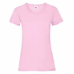 Fruit of the Loom Womens/Ladies Lady Fit T-Shirt - M, Light Pink