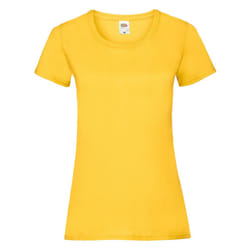 Fruit of the Loom Womens/Ladies Lady Fit T-Shirt - M, Sunflower