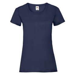 Fruit of the Loom Womens/Ladies Lady Fit T-Shirt - S, Deep Navy