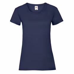 Fruit of the Loom Womens/Ladies Lady Fit T-Shirt - L, Deep Navy