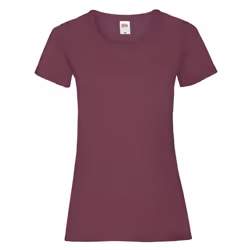 Fruit of the Loom Womens/Ladies Lady Fit T-Shirt - XL, Burgundy
