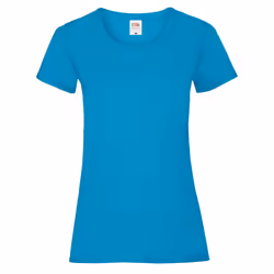 Fruit of the Loom Womens/Ladies Lady Fit T-Shirt - XXL, Azure