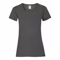 Fruit of the Loom Womens/Ladies Lady Fit T-Shirt - M, Light Graphite