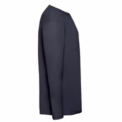 Fruit of the Loom Unisex Adult Valueweight Plain Long-Sleeved T-Shirt - S, Deep Navy