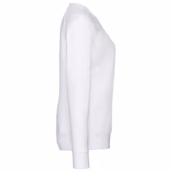 Fruit of the Loom Womens/Ladies Lightweight Lady Fit Raglan Sweatshirt - 10 UK, White