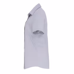 Premier Womens/Ladies Stretch Short-Sleeved Formal Shirt - XXL, Silver