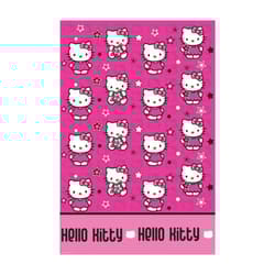 Hello Kitty Plastic Stars Tablecloth