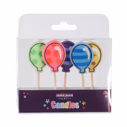 Kaleidoscope Balloon Candles