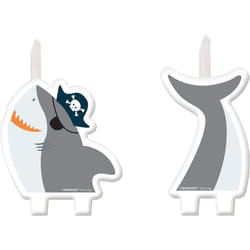 Amscan Ahoy 1st Birthday Candles (Pack of 2)