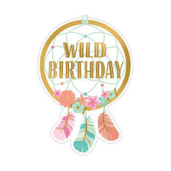 Amscan Boho 1st Birthday Invitations (Pack of 8)