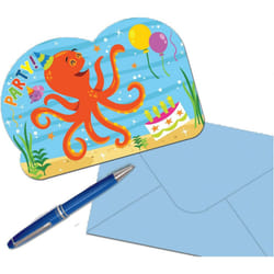 Amscan Ocean Buddies Invitations