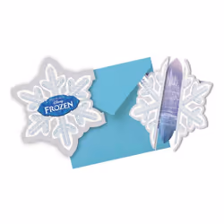 Frozen Snowflake Invitations (Pack of 6)