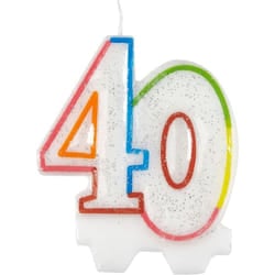 Amscan 40th Birthday Candle
