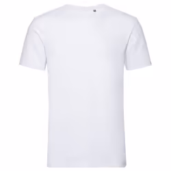 Russell Mens Authentic Organic T-Shirt - XS, White