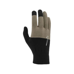 Nike Unisex Adult 2.0 Knitted Swoosh Grip Gloves - S-M, Graphic Black/Khaki/Coconut Milk