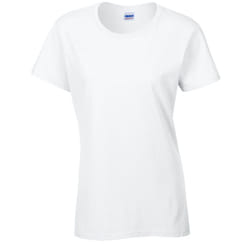 Gildan Womens/Ladies Heavy T-Shirt - M, White