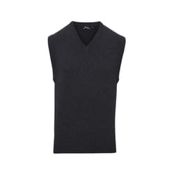 Premier Mens Knitted Sleeveless Sweater Vest - 3XL, Charcoal