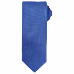 Premier Unisex Adult Micro Waffle Tie - One Size, Royal Blue