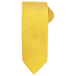 Premier Unisex Adult Micro Waffle Tie - One Size, Sunflower