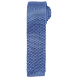 Premier Unisex Adult Slim Knitted Tie - One Size, Mid Blue