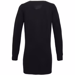 Premier Womens/Ladies Longline V Neck Cardigan - 24 UK, Black