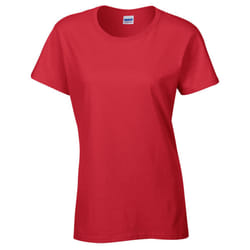 Gildan Womens/Ladies Heavy Cotton Heavy Blend T-Shirt - XXL, Red