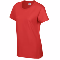 Gildan Womens/Ladies Heavy Cotton Heavy Blend T-Shirt - XXL, Red