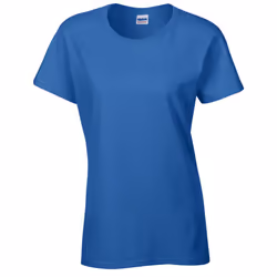 Gildan Womens/Ladies Heavy Cotton Heavy Blend T-Shirt - XL, Royal Blue