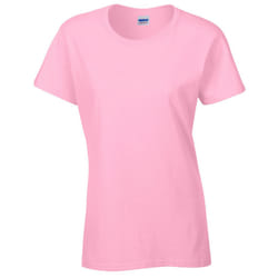 Gildan Womens/Ladies Heavy Cotton Heavy Blend T-Shirt - M, Light Pink