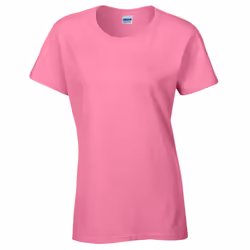 Gildan Womens/Ladies Heavy Cotton Heavy Blend T-Shirt - S, Azalea