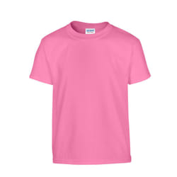 Gildan Childrens/Kids Plain Cotton Heavy T-Shirt - 12-13 Years, Azalea