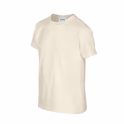 Gildan Childrens/Kids Plain Cotton Heavy T-Shirt - 12-13 Years, Natural