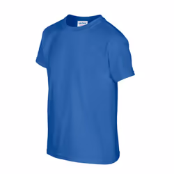 Gildan Childrens/Kids Plain Cotton Heavy T-Shirt - 12-13 Years, Royal Blue