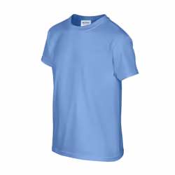 Gildan Childrens/Kids Plain Cotton Heavy T-Shirt - 12-13 Years, Carolina Blue