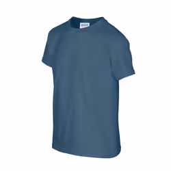 Gildan Childrens/Kids Plain Cotton Heavy T-Shirt - 3-4 Years, Indigo