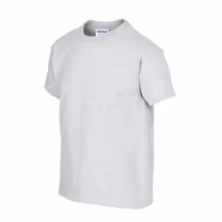 Gildan Childrens/Kids Plain Cotton Heavy T-Shirt - 12-13 Years, Ash