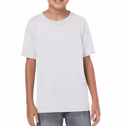 Gildan Childrens/Kids Plain Cotton Heavy T-Shirt - 12-13 Years, Ash