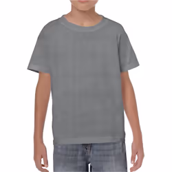 Gildan Childrens/Kids Heavy Cotton Heather T-Shirt - 3-4 Years, Graphite