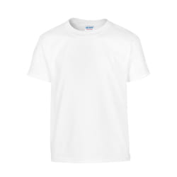Gildan Childrens/Kids Cotton Heavy T-Shirt - 12-13 Years, White