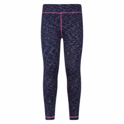 Mountain Warehouse Girls Kayleigh II Space Dye Leggings - 9-10 Years, Indigo