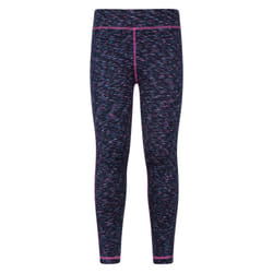 Mountain Warehouse Girls Kayleigh II Space Dye Leggings - 9-10 Years, Indigo