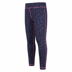Mountain Warehouse Girls Kayleigh II Space Dye Leggings - 9-10 Years, Indigo
