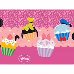 Disney Cupcake Mickey Mouse Party Table Cover