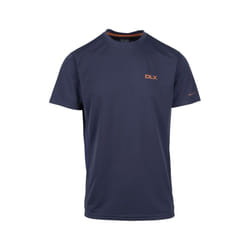 Trespass Mens Garvey DLX Marl T-Shirt - M, Navy Marl
