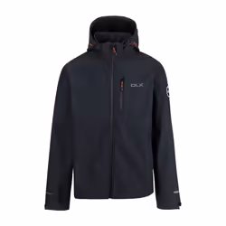 Trespass Mens Justin DLX Marl Soft Shell Jacket - L, Black Marl