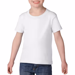Gildan Childrens/Kids Cotton Heavy T-Shirt - 2 Years, White